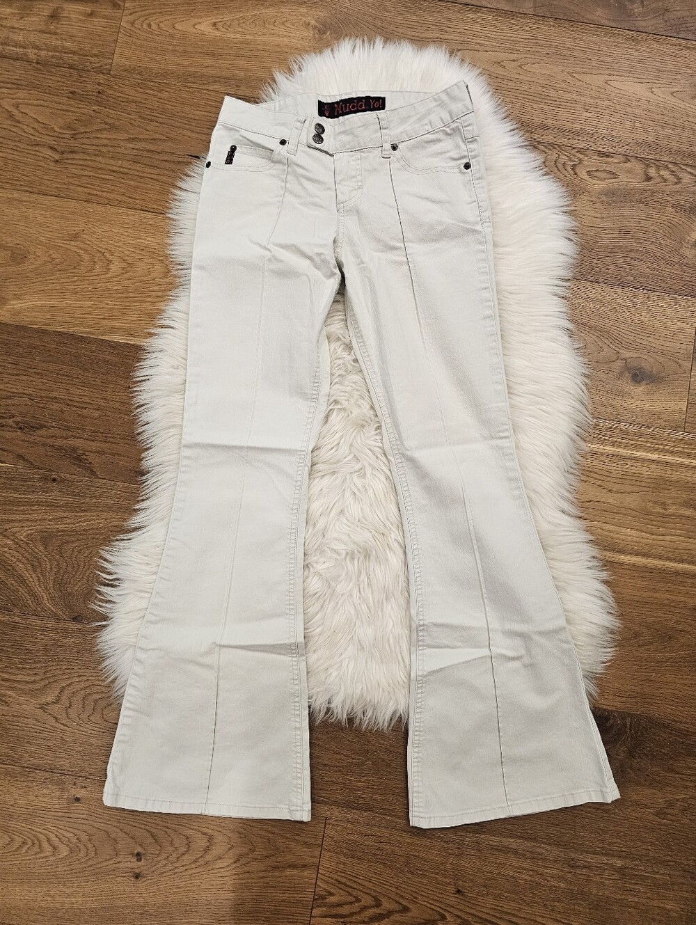 Vintage Low Rise Mudd Women's Khaki Flared Pants